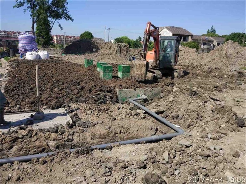 成都市成灌高速石家桥收费站AB区，地埋式生活米兰体育·米兰官方端网站-米兰MiLan(中国)系统